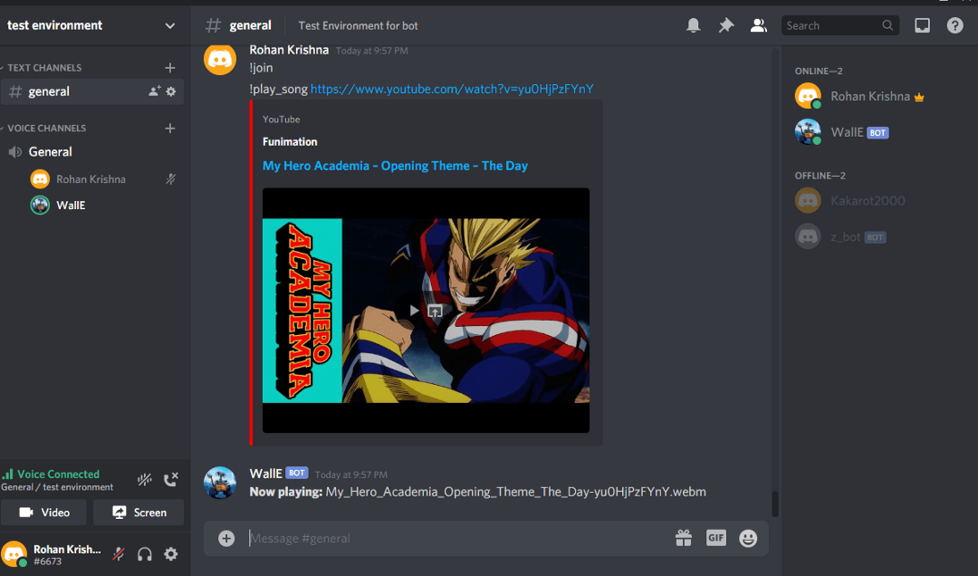 Building a Discord Bot