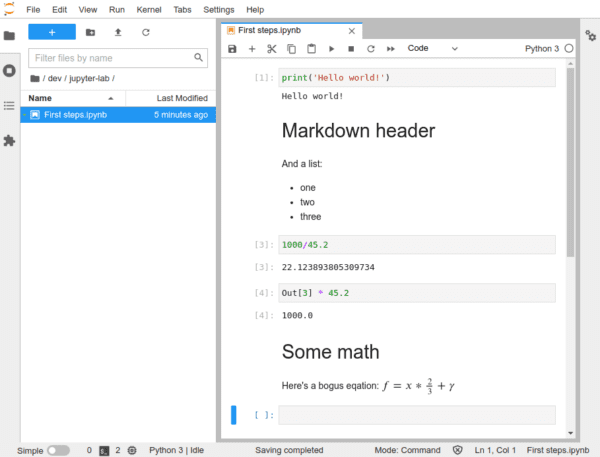 Jupyter Notebook: How To Install And Use • Python Land Tutorial