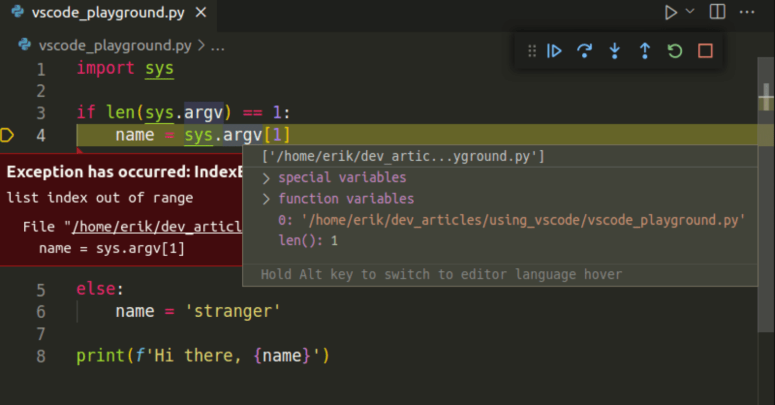 Install Python Debugger Vscode