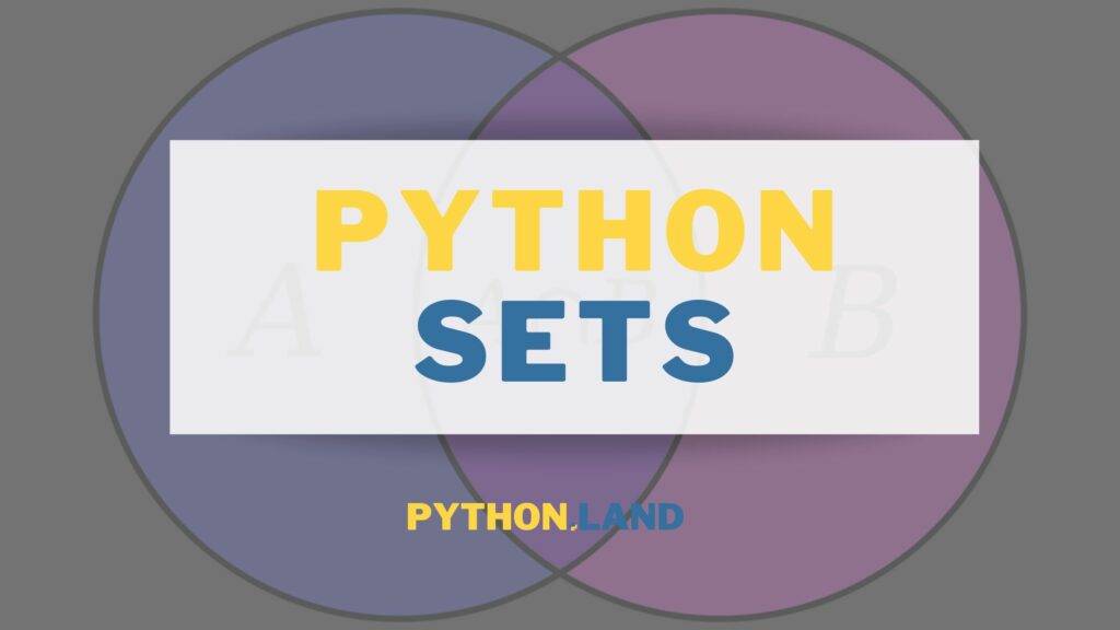 Python set