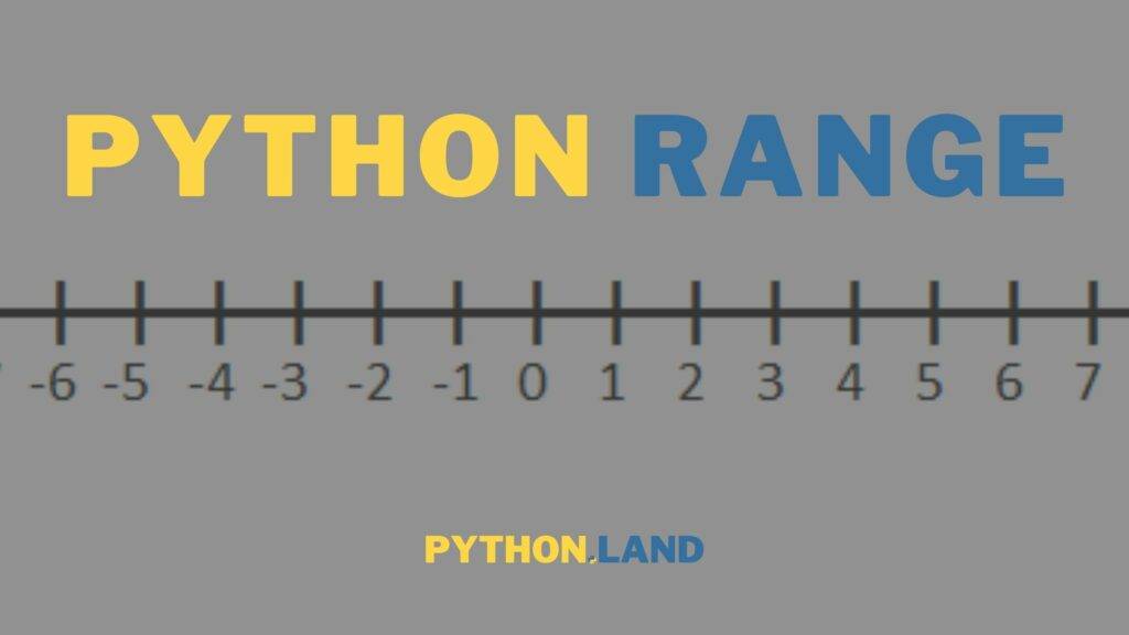 python range